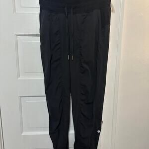 Black lululemon dance studio joggers